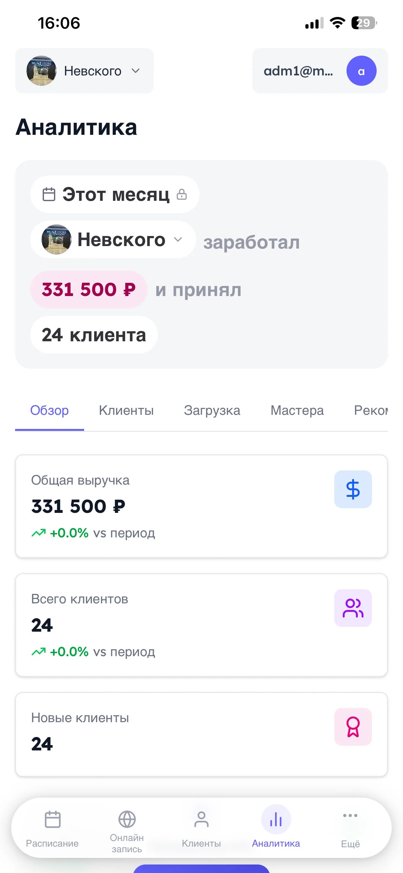 Аналитика на телефоне